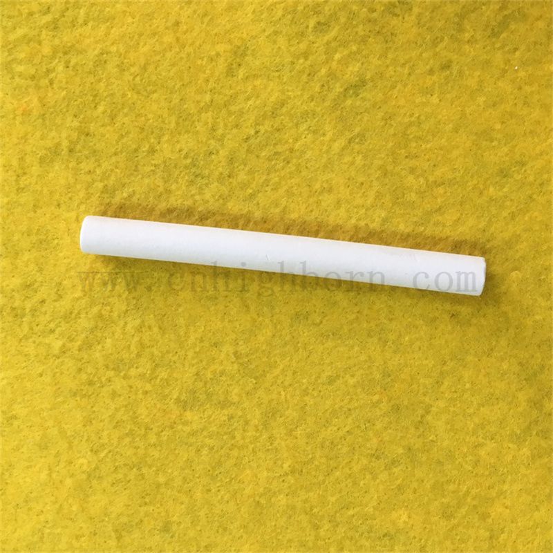 Индивидуальная пористость белые пористые глиноземные керамические трубки Al2O3