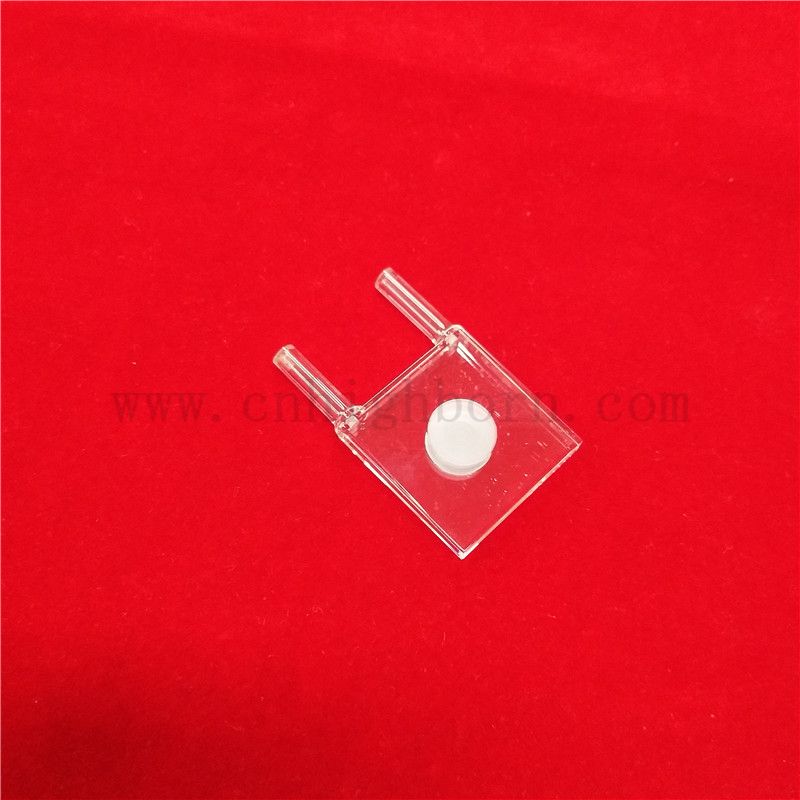  Лабораторные исследовательские инструменты химический анализатор реакция Кварцевая кювета для видимого спектрофотометра