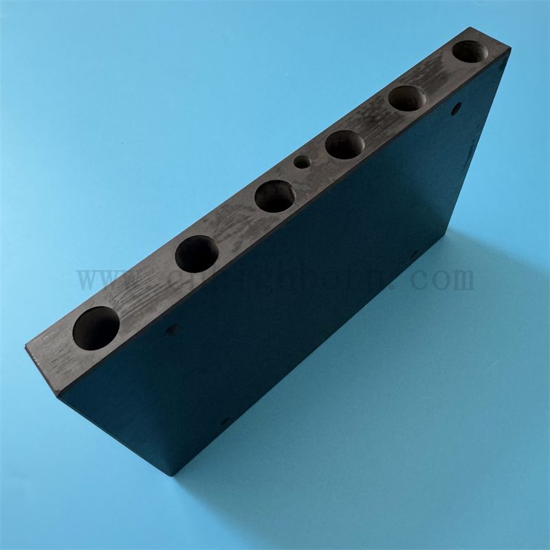 Индивидуальная керамическая керамическая пластина керамика керамика керамида с отверстиями с отверстиями