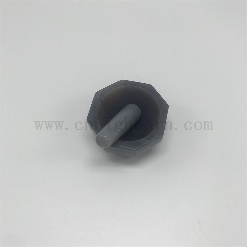 Высокая твердость натуральная минометный раствор и пестик для лабораторного и фармацевтического измельчения