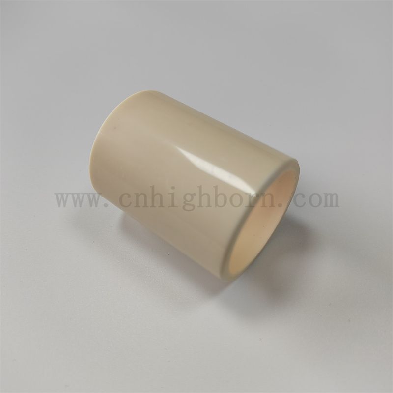 Высокая температурная полировка 99,5% глиноземной керамики Al2O3 Изоляторная трубка 