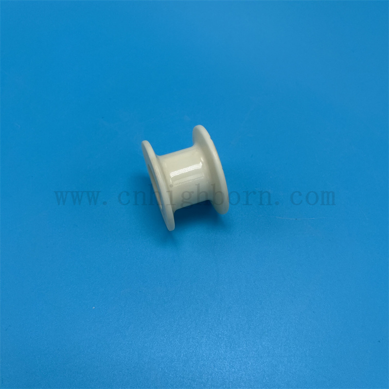 Высокая прочность Al2O3 Армиение Керамическая пряжа направляющая детали текстильные керамические подшипники