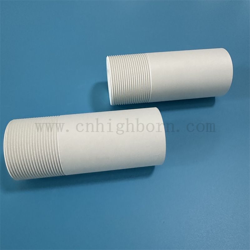 Индивидуальные горячие прессованные шестиугольные BN Bn Nitride Ceramic Contructural Parts BN Трубная нить