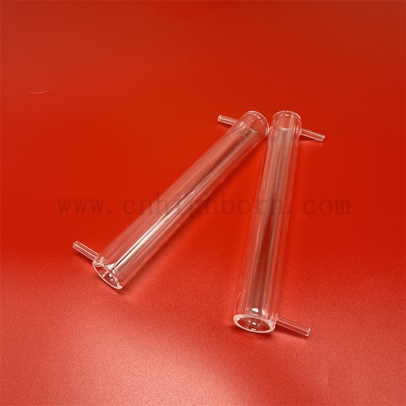 Теплостойкость настройка прозрачные два слоя, слитые кремнетические стеклянные трубки кварца