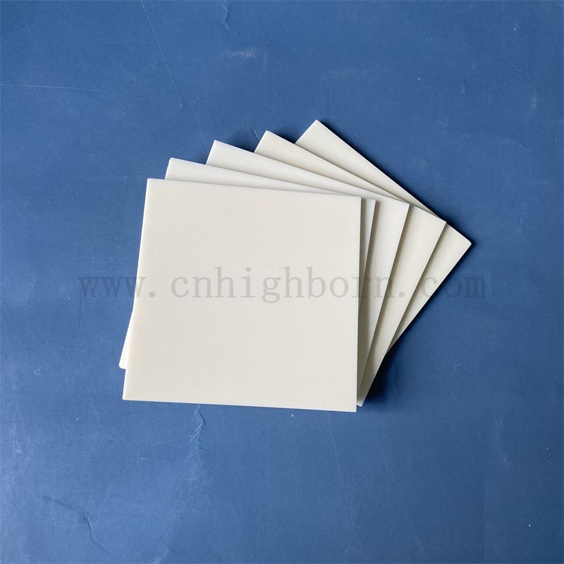 Полированная 99% Al2O3 Керамическая электрическая изоляционная пластина Апломиней