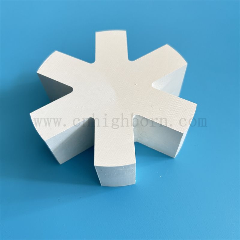 Гексагональные нитридные керамические части 99% чистота HBN BN Керамический структурный блок