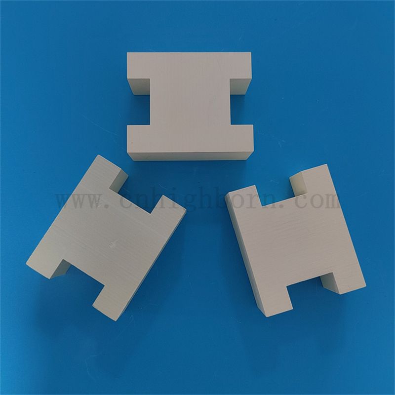 Индивидуальные горячие прессованные гексагональные нитридные керамические конструкционные детали BN Ceramic Shell для вакуумной печи