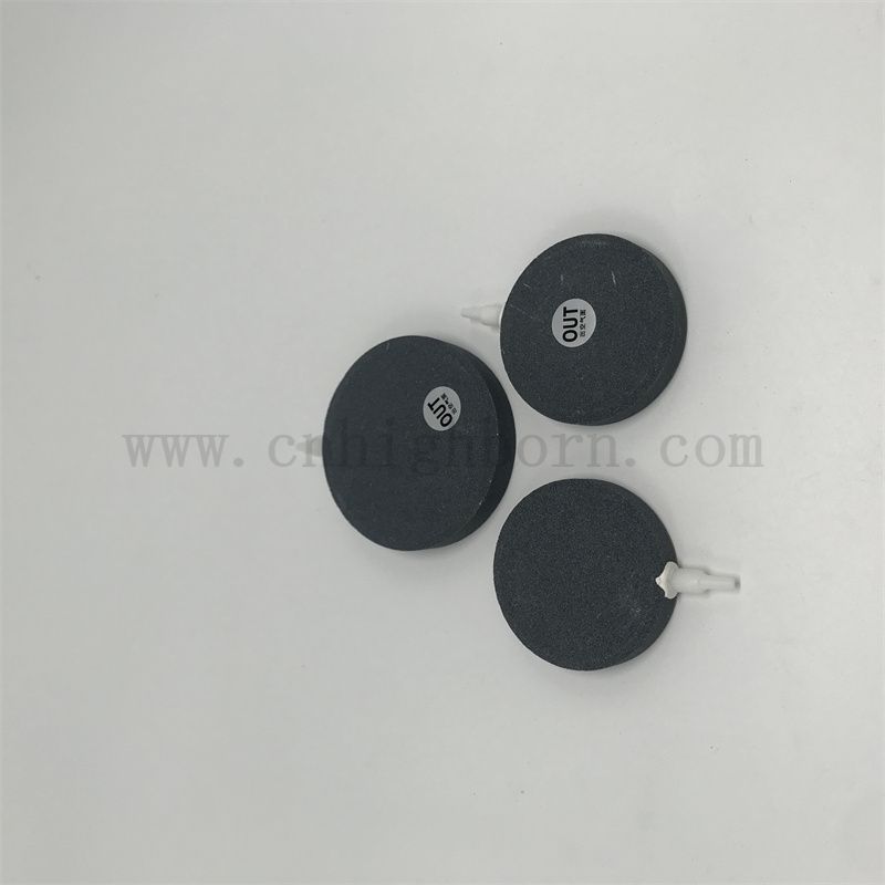 Круглый рыба -аквариум -оксигеническая кастрюля Взрытая воздушная песчаная головка Аквариум пузырьт камень