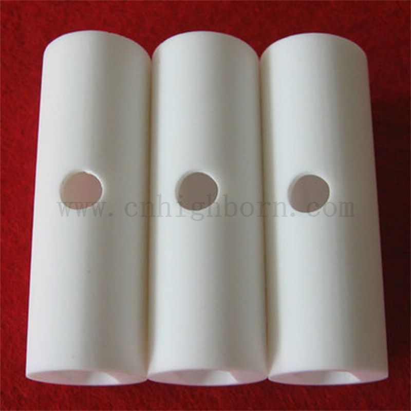 Микрокристаллическая стеклянная керамическая трубка macor, обрабатывающая стеклянная керамическая труба