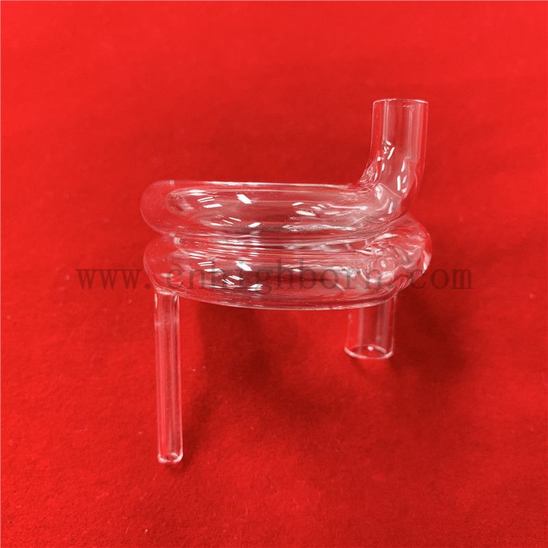 спиральная кварцевая трубка