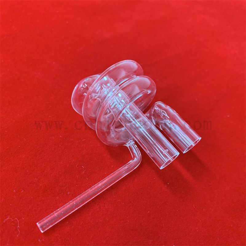 Теплостойкость индивидуальная прозрачная кусочка кремничной стеклянной трубку