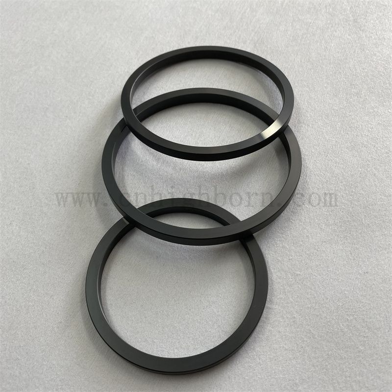  Индивидуальная износостойчивость кремниевое карбид -герметичное кольцо SIC Ceramic Ceramic