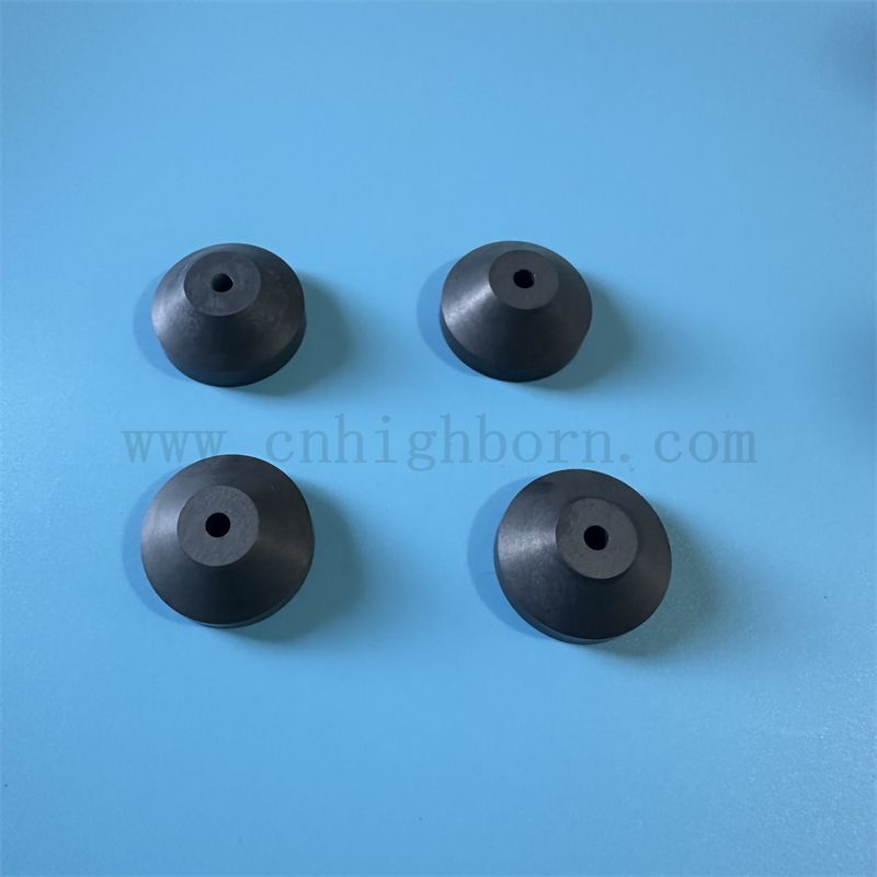 Изолятор бор карбид нерегулярной песчаной сопло настройка B4C Ceramic Bush