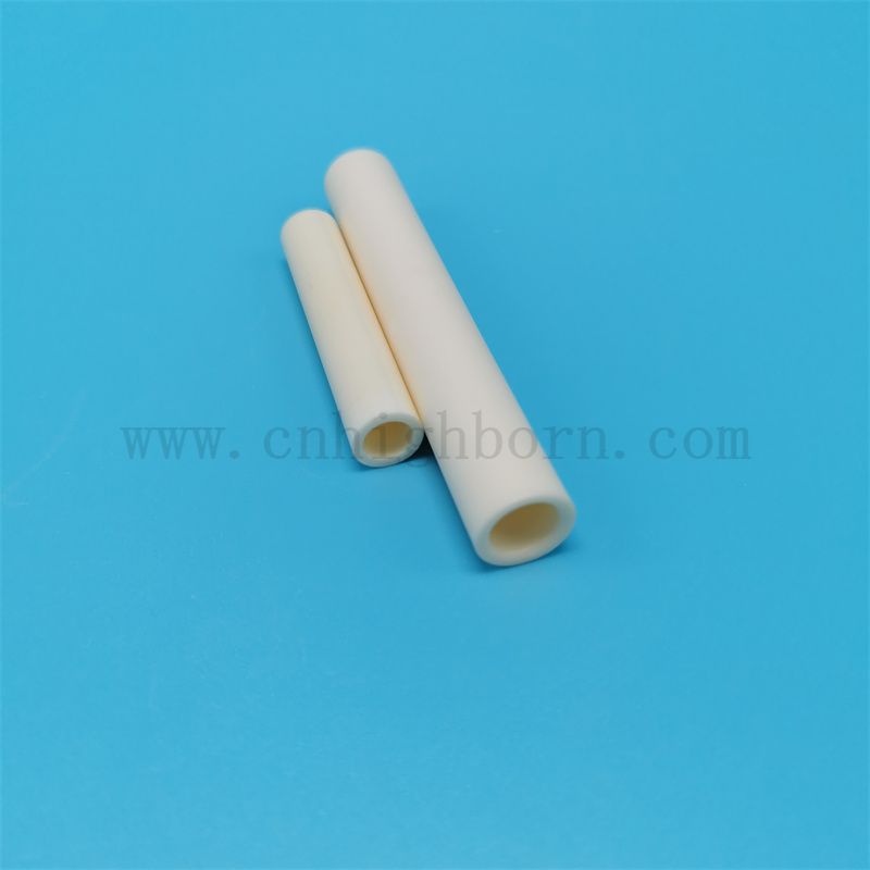 Полировка глинозем 95% 99% Al2O3 Текстильная керамическая трубка