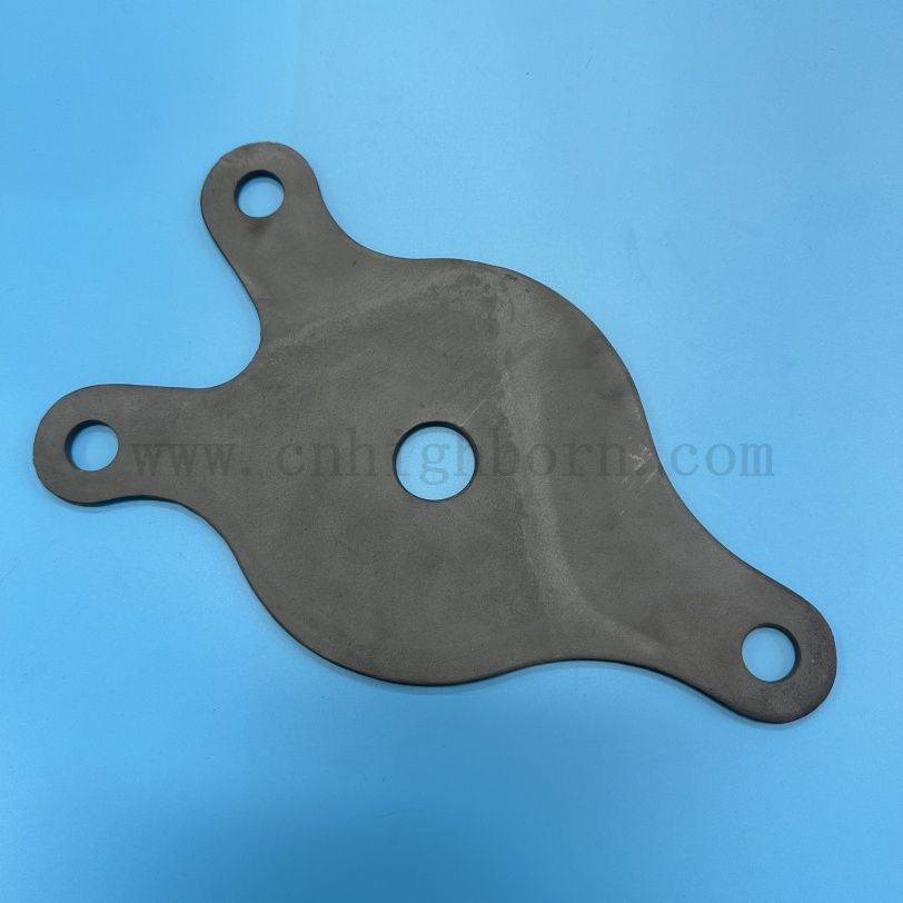  Устойчивая к термическому удару пластина SiC из карбида кремния керамическая плита для печи