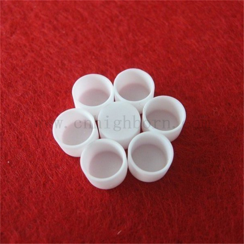 99 Alumina Crucible с настраиваемой крышкой Al2O3 Керамическая аналитическая маленькая лодка