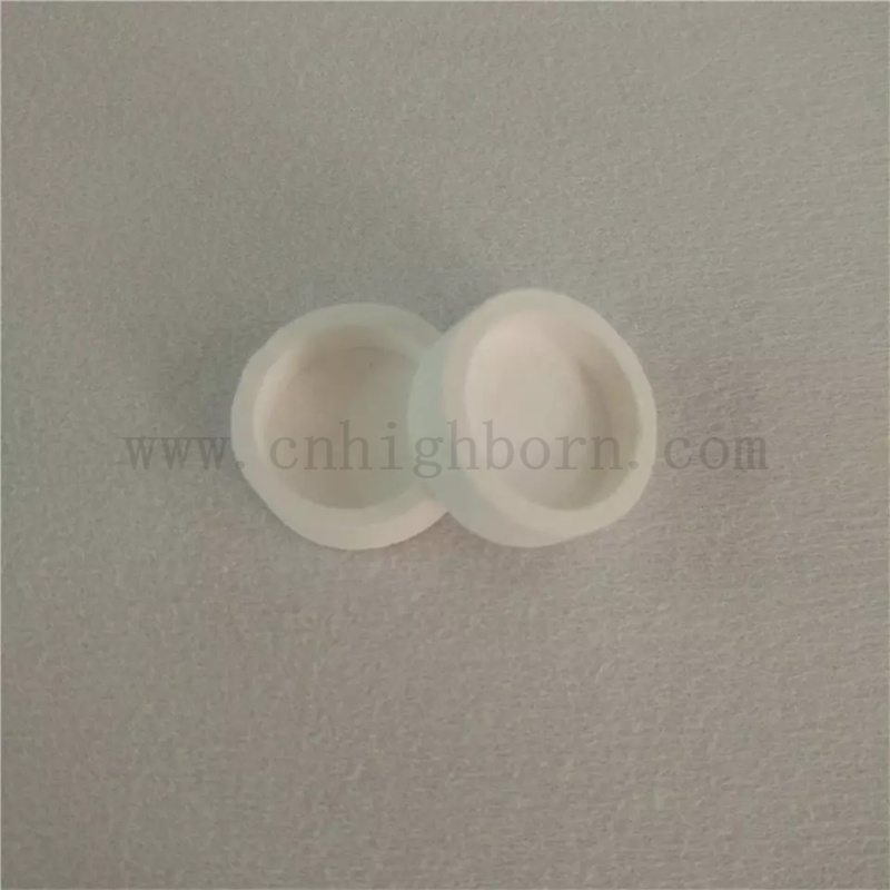 Промышленная 99% MGO Ceramic Crucible Magnem Magneme Magnemy Magneling Noble Metal Cupel