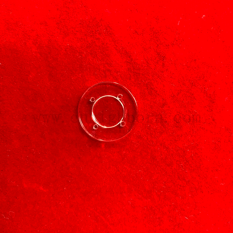 Индивидуальный ультра -фиолетовый кварцевый ступенчатый зеркальный диск.