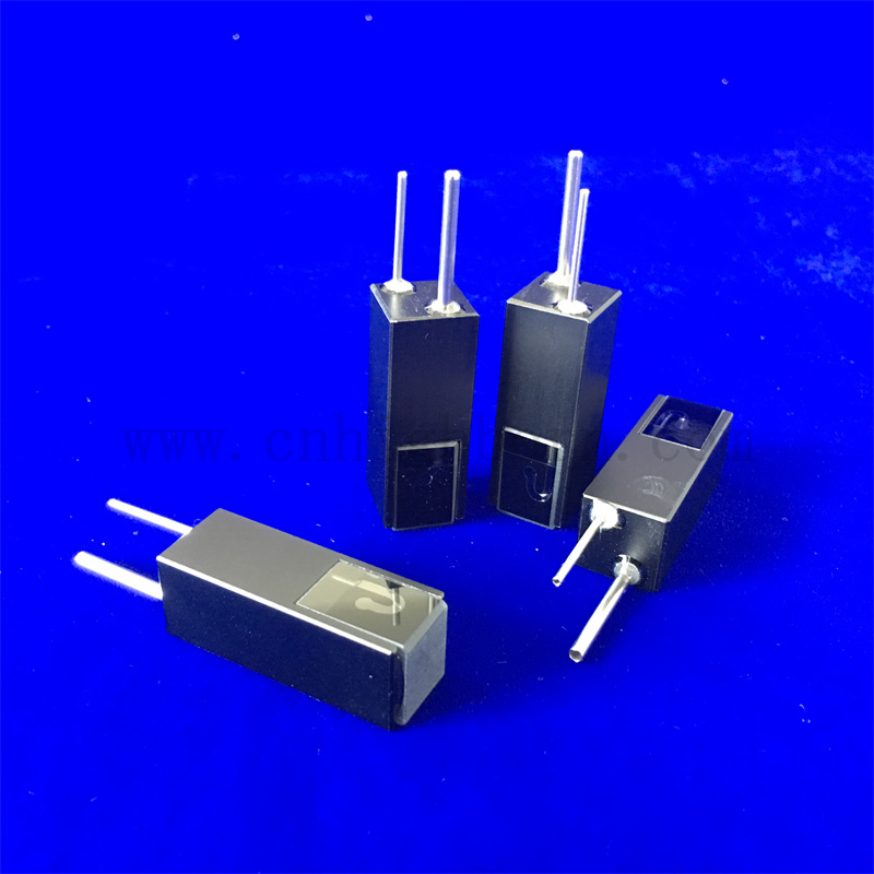 Лабораторная стеклянная посуда Биохимический анализатор Q614 Протоковая ячейка 0,03 мл микро кварцевого стеклянного стекла