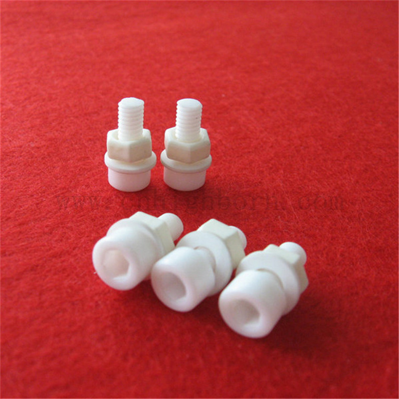 Цирконный керамический винт индивидуально высокая прочность на болт и гайку Zro2 Zro2