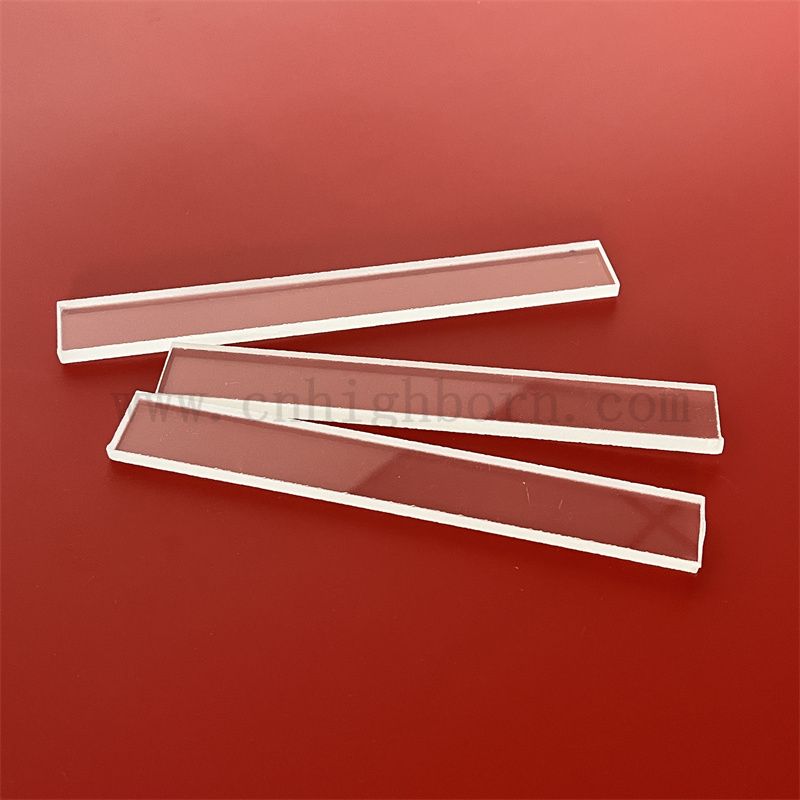 Химическая коррозионная стойкость прямоугольник прозрачный кварцевый стеклянный лист