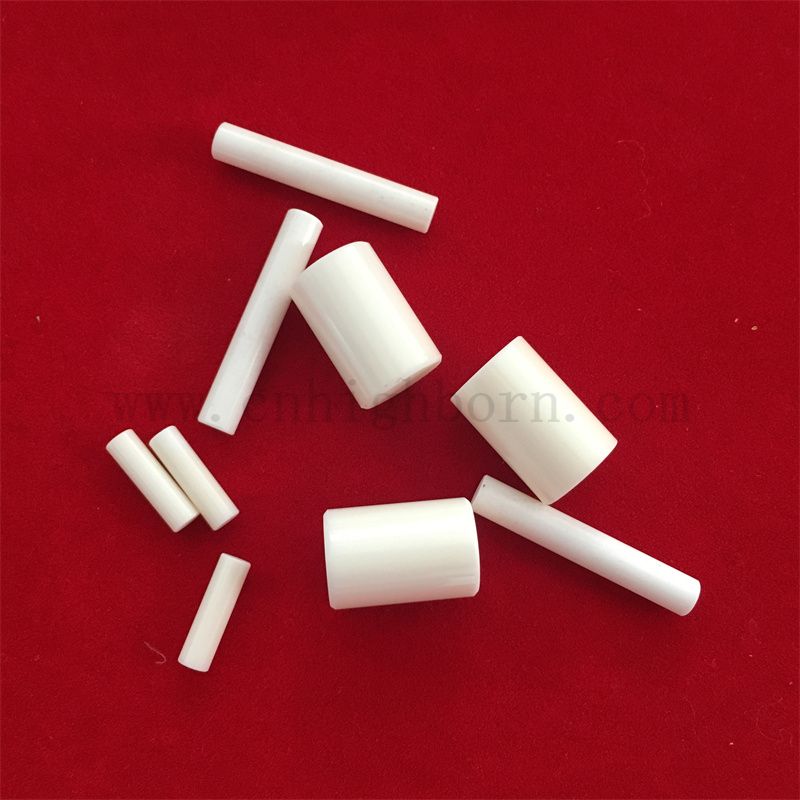 Износостойкий индивидуальный полировка высокая точность глиноземной керамической стержни Al2O3