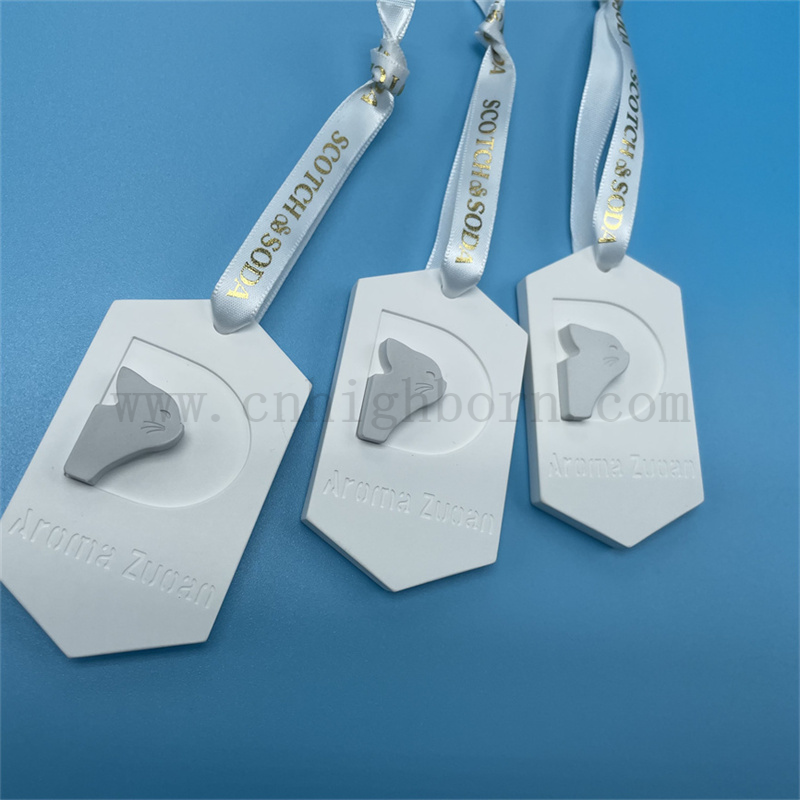 Индивидуальный логотип ароматизированный керамический аромат штукатурка для автомобильного аромата