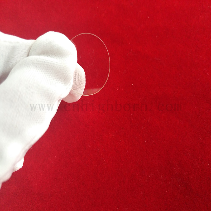 Прозрачная uvb маленькое расплавленное кремнетическое окно Кварцевая стеклянная пластина