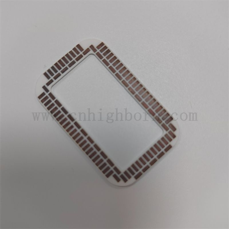 Индивидуальный 96% алюминий керамический лист оксида оксида глинония DPC Substrate с металлом для электроцита