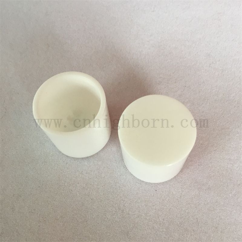 Hest устойчивый к цирконии, тиран, для таяния тепловой стабильности Zro2 Ceramic Crucible