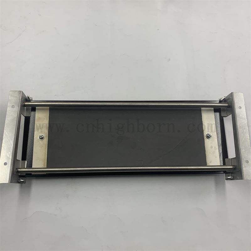 Дальнее инфракрасная черная керамическая стеклянная тарелка