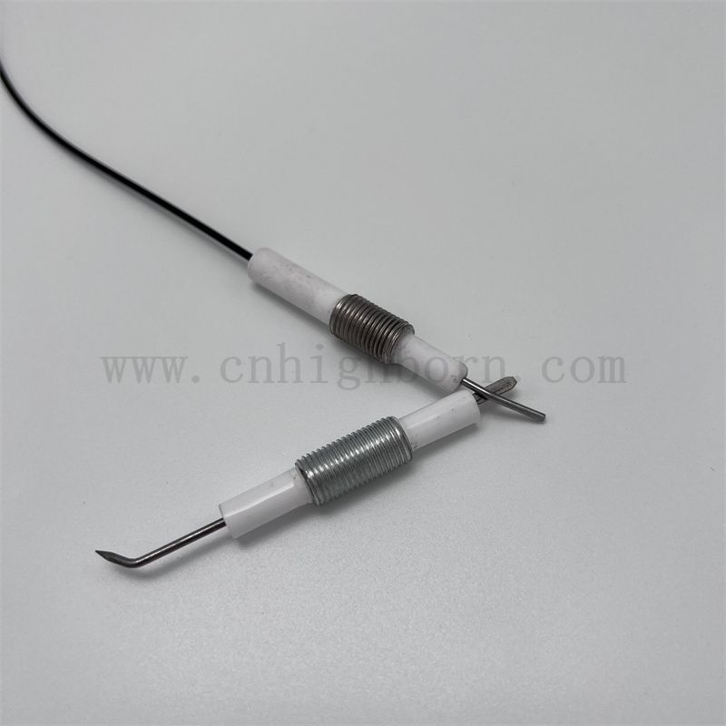 95% Al2O3 Армический керамический котел зажигающий электрод пьезоэлектрический керамический уровень жидкости воспламенитель