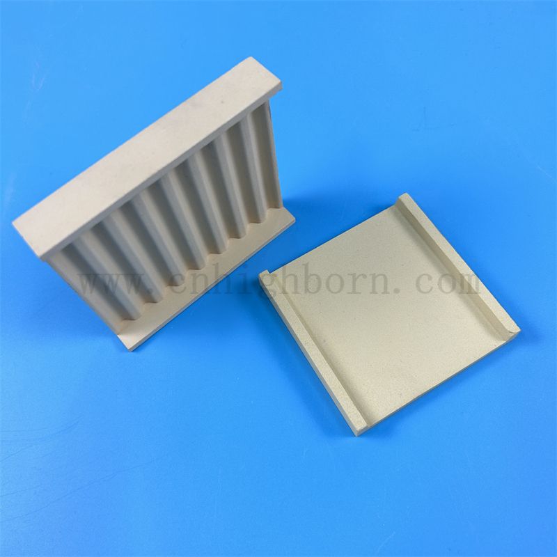 Стабилизированный кальций оксид циркония Zro2 Циркония керамические плоские листы для печи для печи