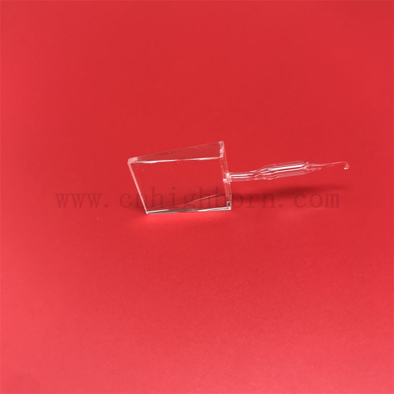 Высокие прозрачные ультрафиолетовые стеклянные кюветы микро -кварцевые ячейки