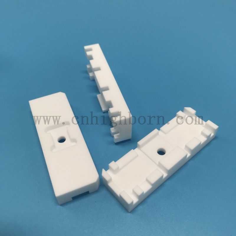 Вакуумная изоляция macor ceramic part Белая стеклянная керамическая конструкционная компоненты