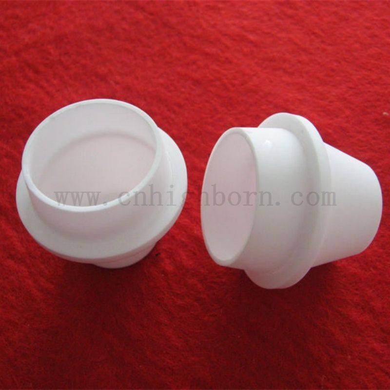 Высокая температурная устойчивость Leco TGA Alumina Ceramic Crucible с крышкой лаборатории Al2O3 плавильный котел