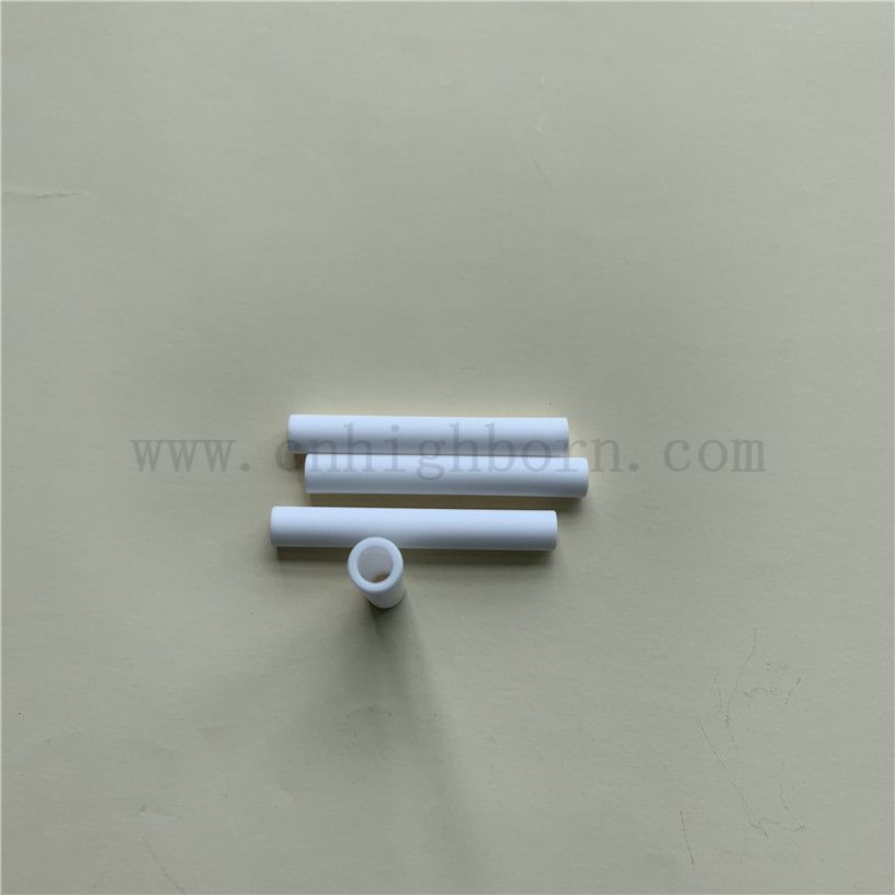 Высокая температура 95% 99% Al2O3 Керамическая часть глиноземной керамической трубки