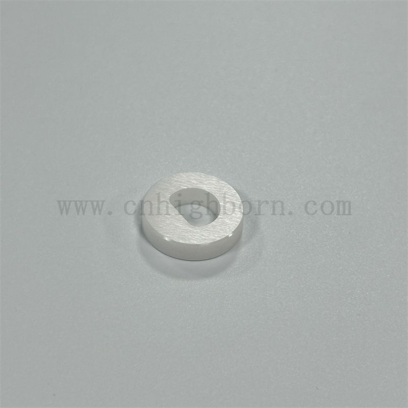 Поверхностное зеркало Полировка циркония кольцо изолятор белая керамическая пластина Zro2