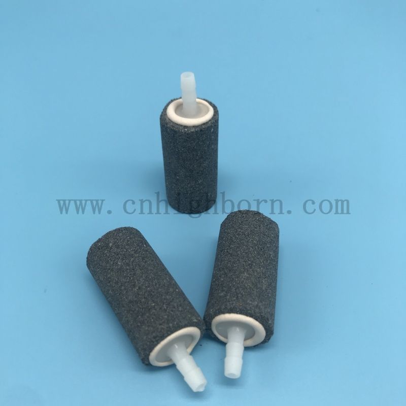 Цилиндрический воздушный пузырь камень аквариум аквариум аквариум аквариум аэратор аэратор насоса гидропоника кислород 