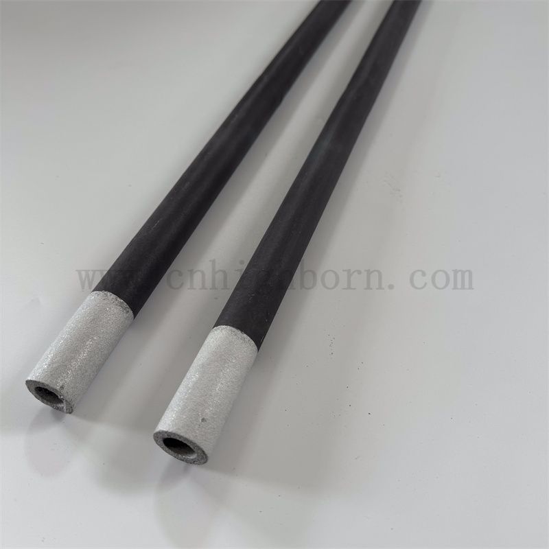 Рефрактерный кремниевый карбид нагревательной элемент изолятор SIC Ceramic U Type Tube