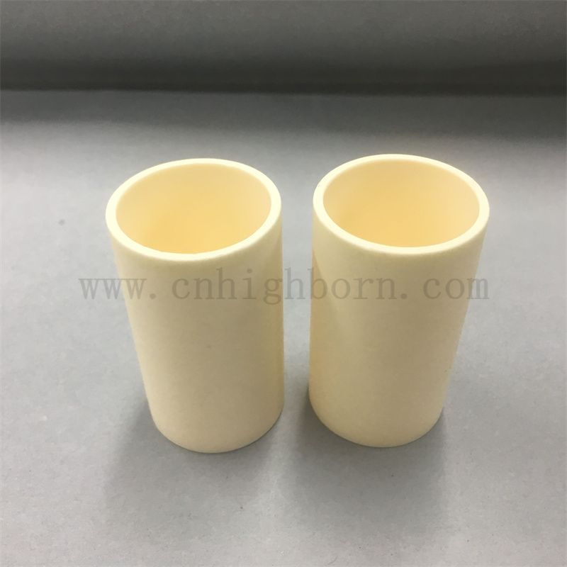 Лаборатория высокой температуры лаборатория 99% Al2O3 Crucible 50 мл 100 мл 99% глинозем керамический тиг