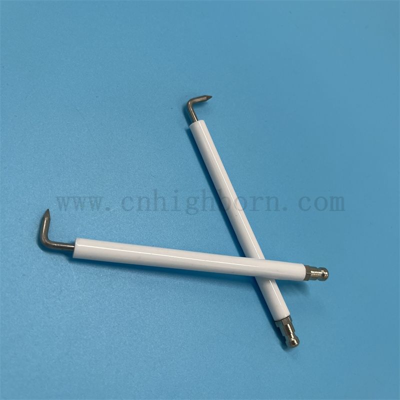 95 Электрод зажигания зажигания глинозема глазированный изолятор Al2O3 керамическая зажигание зажигания зажигания зажигания