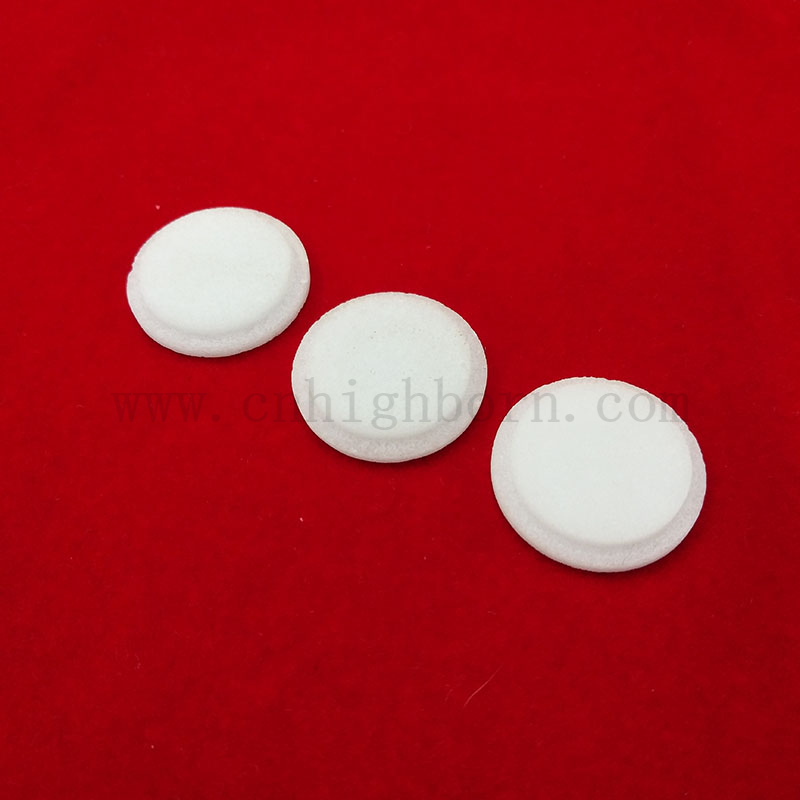 Полированный молочный белый кварцевый слитый стеклянный стеклянный стеклянный стеклянный