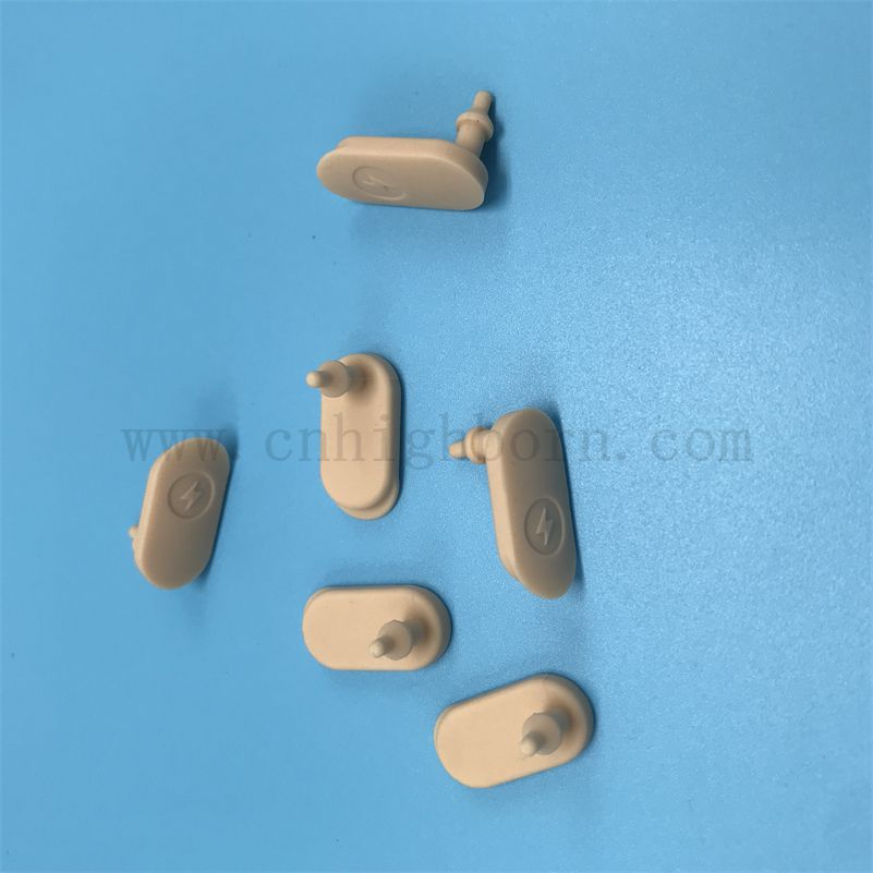 Пяколистичный и водонепроницаемый силиконовый штекер USB-C порт-пламени-пламени-сдача водонепроницаемы