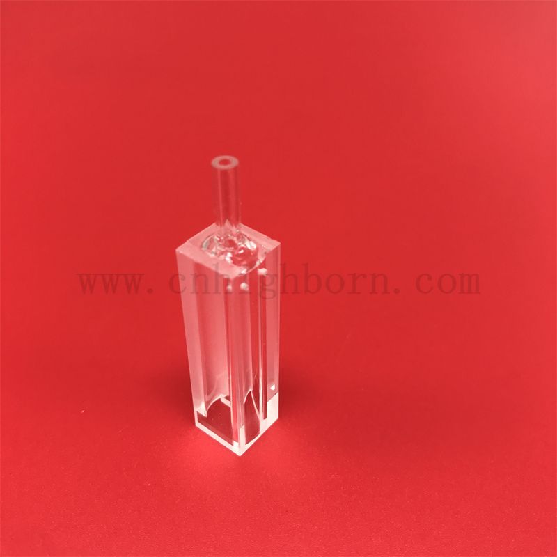 Лабораторный чистый спектрофотометр УФ -микро -кварцевый кювет