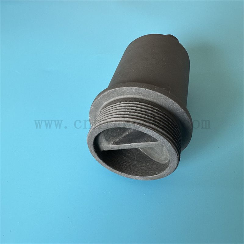 КИЛН Используйте реактивные спеченные кремниевые карбиды RSIC Ceramic Burner сопла