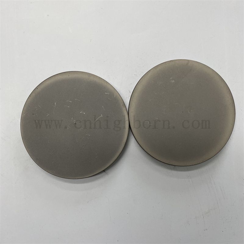 Индивидуальная высокая твердость диска диска силиконовой карбид керамическая круглая пластина