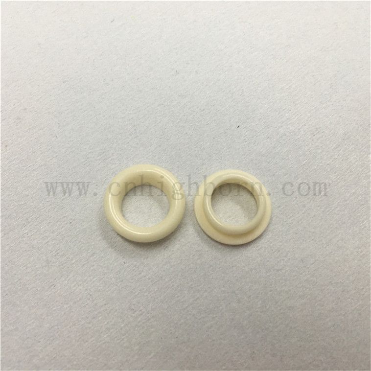 Высокая чистота 99% Al2O3 Керамическое глинозное глиноземное кольцо.