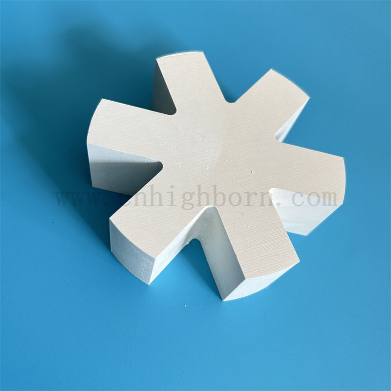 Гексагональные нитридные керамические части 99% чистота HBN BN Керамический структурный блок