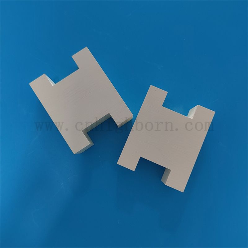 Индивидуальные горячие прессованные гексагональные нитридные керамические конструкционные детали BN Ceramic Shell для вакуумной печи